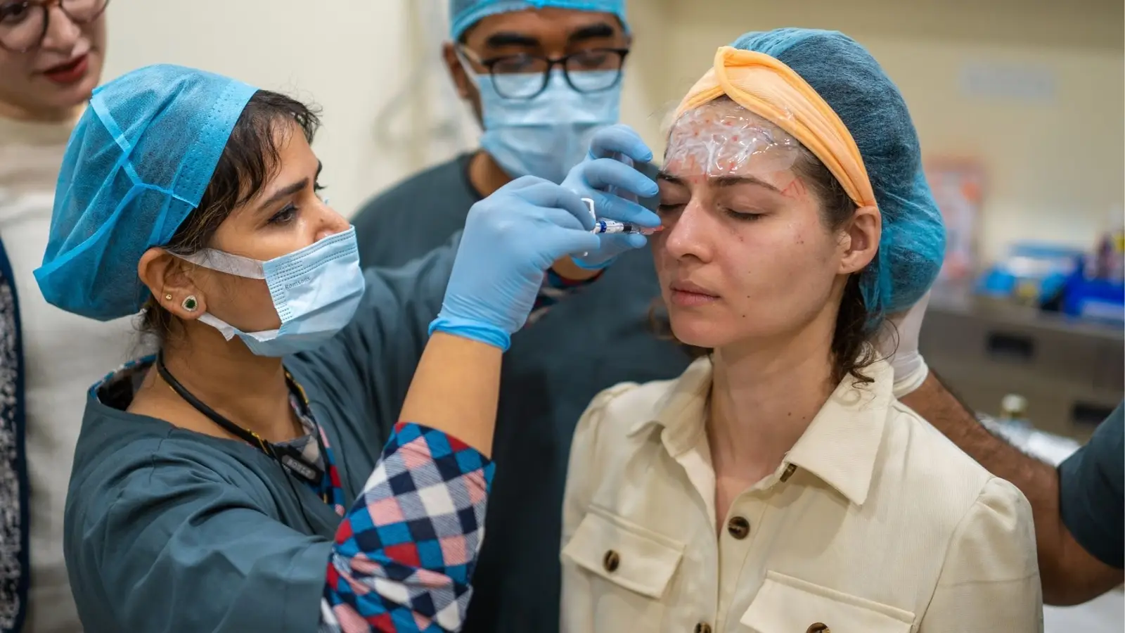 RIAMS aesthetic medicine hands-on training 28
